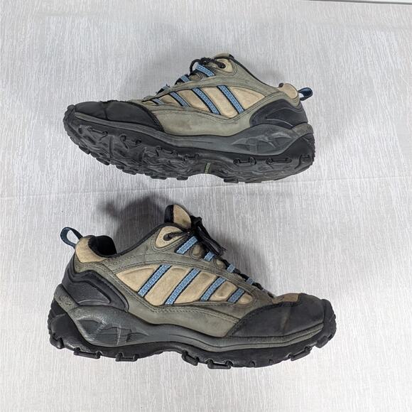 Merrell 45 Degree Hiking Boots Womens Size 9 Blade Grey/Light Blue Lace Up - Picture 4 of 7